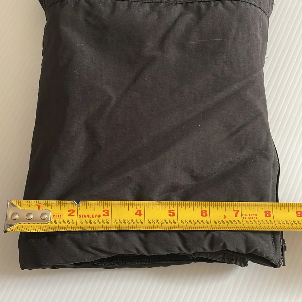 Faded Glory black bib overall snow pants.  Size medium